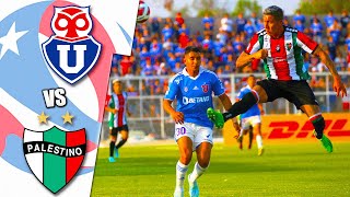 Universidad de Chile vs Palestino en vivo  Primera Chile [upl. by Idleman]