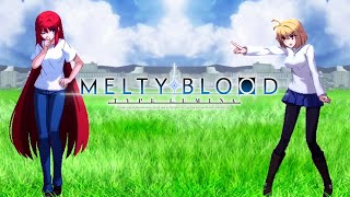 Melty Blood Type Lumina  All Aoko Special Interactions [upl. by Annoyek844]