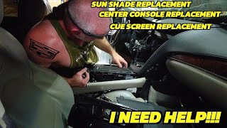 This Cadillac CTS has problems and I need HELP Sunroof shade repair and Cue Screen Replacement [upl. by Terag94]