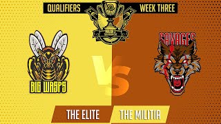 The Big Wasps vs Savages  Major 2 Qualifiers  Week 3 [upl. by Ahsoyem]