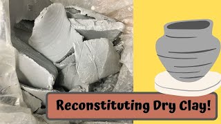 Reconstituting Dry Clay [upl. by Rojas]