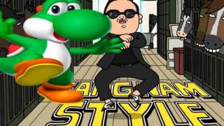 PSY  GANGNAM STYLE PARODIE YOSHI STYLE [upl. by Ahsiem]