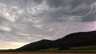 1572024 Gewitter in Weiach Teil 3 SüdOst🇨🇭 [upl. by Curkell762]