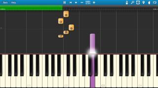 Deliverance  Duelling Banjos  Synthesia Cover  Piano Tutorial [upl. by Walrath173]