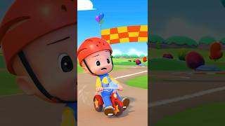 Juega con cuidado siempre 🚲 cancionesinfantiles cleoycuquin paraniños [upl. by Elleret676]