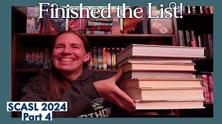 Completed the Middle Grade List  SCASL Part 4 [upl. by Semadar]