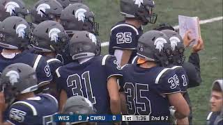 CWRU Football vs Westminster Homecoming 2023 [upl. by Tania]