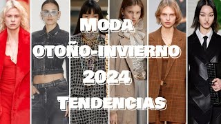 Moda otoño invierno 2024 – Tendencias [upl. by Lanor]