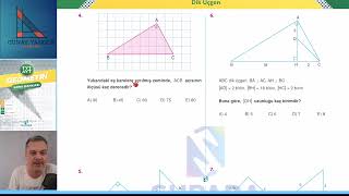 SUPARA TYT AYT GEOMETRİ 2024 DİK ÜÇGEN TEST 1 [upl. by Edijabab]