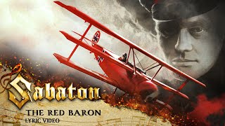 SABATON  The Red Baron Official Lyric Video [upl. by Simons]