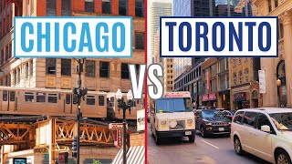 Sideways Chicago vs Tilted Toronto Great Lakes Urbanism Showdown [upl. by Rehotsirk]