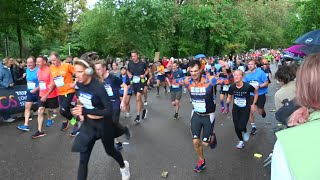 Amsterdam Marathon 2023 Doorkomst Vondelpark [upl. by Nhguavaj]