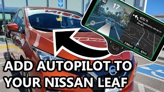 2022 Nissan Leaf Comma Three and Openpilot Install Enhance your Level 2 driving experience [upl. by Andrade]