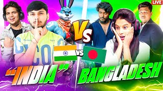 NG 🇮🇳 vs NL XT NG BD amp V BADGE YOUTUBERS 🇧🇩🥵🤯  INDIA VS BD 4 VS 4 nonstopgaming free fire live [upl. by Barnet912]