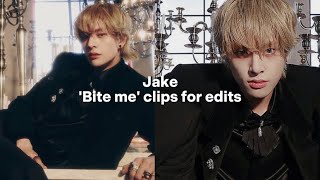 Jake bite me  dark blood clips for edits [upl. by Araccot208]