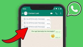 TRUCO 2024 CÓMO VER MENSAJES BORRADOS DE WHATSAPP 🤫  Sin Aplicaciones [upl. by Annairoc]