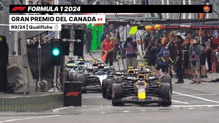 🏎 F1  LIVE Qualifiche GP Canada 🇨🇦 [upl. by Atiuqnahs]