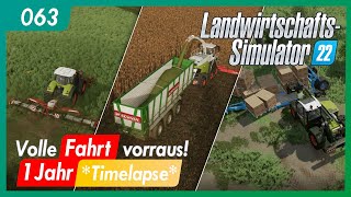 LS22  063  Ellerbach  1 Jahr im Timelapse  gameplay german deutsch [upl. by Eldwun]