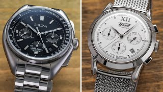 The BEST Chronographs from Affordable to 3000  Bulova Junghans Tissot Sinn Longines and MORE [upl. by Alfredo]