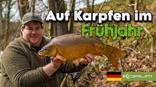 Auf Karpfen im Frühjahr  korum germany [upl. by Parsifal]