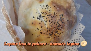 Lepine kao iz pekarejednostavan recept 🫓 ‎emrabosnjakovic [upl. by Ocirred]