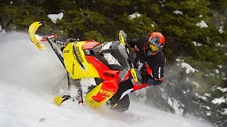 TEST RIDE 2015 Ski Doo Renegade XRS [upl. by Rahab]