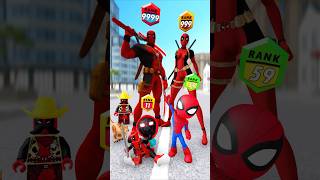 Thanos Did You Just Bully My Deadpool Baby Part 5 gta spiderman funnyvideo homemaranha [upl. by Shu]