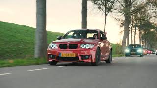 BMW 125i straight pipe trailer  E82  128i [upl. by Ainomar]