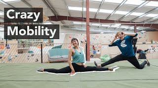 Two Climbers Try Viral Mobility Challenges ft AnnaHazelnutt [upl. by Elisa400]