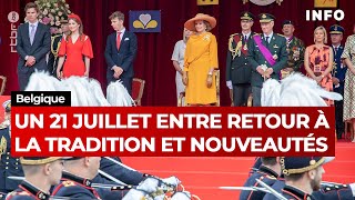 Retour à la normale pour la fête nationale  JT RTBF [upl. by Phenica]