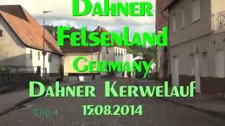 Dahner Felsenland 4Kerwelauf in DahnGermany 15082014 Clip 4 [upl. by Schuster]