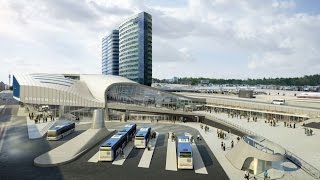 Timelapse bouw Arnhem Centraal [upl. by Nueoht702]