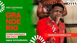 GRANDE RIO Carnaval 2024  Sambas de Enredo  Clipe Oficial [upl. by Attezi791]