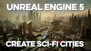 Brushify  Create Scifi Cities in Unreal Engine 5 [upl. by Iives]