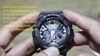 Casio GShock Basic Setting  GA120 [upl. by Foushee933]