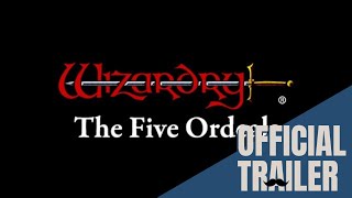 Wizardry The Five Ordeals Trailer w Gameplay  PC [upl. by Atiuqad]