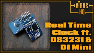 Real Time Clock ft DS3231 with D1 Mini [upl. by Jules915]