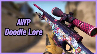 AWP Doodle Lore  CSGO Revolution Case Showcase [upl. by Chance]