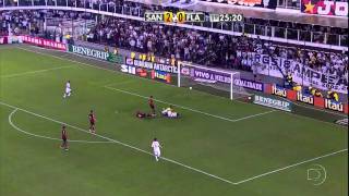 Goal Neymar vs Flamengo Puskas Award 2011 Candidate [upl. by Suellen110]