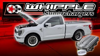 30 Whipple Supercharger On 4x4 F150 [upl. by Yelyr]