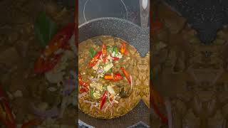 වෙනිසන් කරියvenison curry foodsrilanka ireland sorts recipe 1000subscriber 1million india [upl. by Marielle]