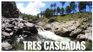 TRES CASCADAS  SAN MIGUEL DE LOS RÍOS  VILLA YACANTO [upl. by Arhaz]