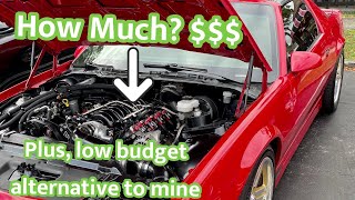 How much my LS Swap cost Part 1  Low budget alternative for Thirdgen Camaro Firebirds 8292 [upl. by Arracat]