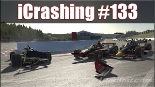 iRacing crash highlights 133 [upl. by Idnat]