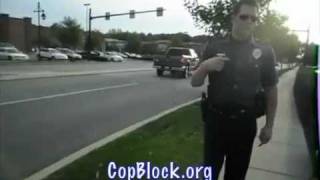 Exton PA Cop Harasses Ron Paul Supporters [upl. by Ahsieka]