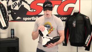 Dainese TRQ Race Boots Review from SportbikeTrackGearcom [upl. by Alpert]