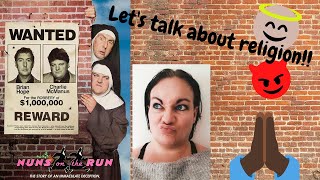 NUNS ON THE RUN 1990 Reaction FIRST TIME WATCHING I have something to say about religion [upl. by Imac]