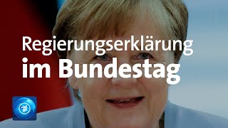 Bundeskanzlerin Merkel zur deutschen EURatspräsidentschaft [upl. by Leirej956]