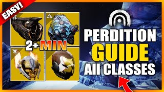 Perdition LEGEND Lost sector TODAY  All Classes GUIDE  02052024 [upl. by Noseaj]