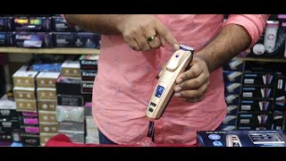 Kemei Km 5017 Professional Hair Trimmer  Baby Cut Off The Experts harshitguptavlogs [upl. by Paule]